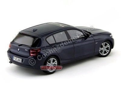 2010 BMW Serie 1 (F20) Midnigt Blue 1:18 Paragon Models 97005 Cochesdemetal.es 2