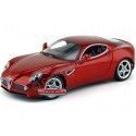 Cochesdemetal.es 2007 Alfa Romeo 8C Competizione Rojo Metalizado Welly 18013