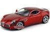 Cochesdemetal.es 2007 Alfa Romeo 8C Competizione Rojo Metalizado Welly 18013