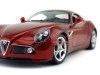 Cochesdemetal.es 2007 Alfa Romeo 8C Competizione Rojo Metalizado Welly 18013