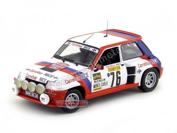 Cochesdemetal.es 1988 Renault 5 Turbo Rally Monte Carlo "Carrefour" 1:18 Universal Hobbies 4553