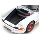 Carsdemetal.es 1973 Porsche 911 Carrera RS Blanco 1:18 Welly 18044