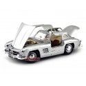 Cochesdemetal.es 1954 Mercedes-Benz 300 SL (W198) "Alas de Gaviota" Gris 1:18 Bburago 12047