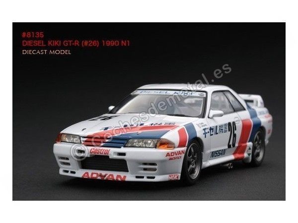 1990 Nissan Skyline Diesel Kiki GT-R 1:43 HPI Racing 8135 Cochesdemetal 1 - Coches de Metal 