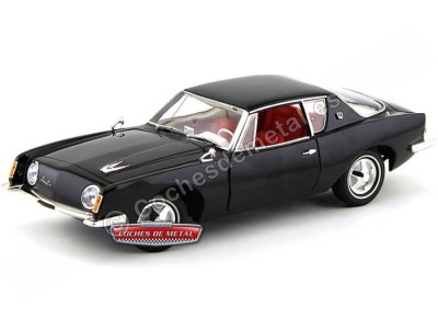 Cochesdemetal.es 1963 Studebaker Avanti Negro 1:18 Signature Models 18101