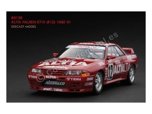 1992 Nissan Skyline GT-R Altia Falken 1:43 HPI Racing 8138 Cochesdemetal 1 - Coches de Metal 