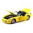 Cochesdemetal.es 2003 Dodge Viper SRT-10 Convertible Amarillo 1:18 Motor Max 73137