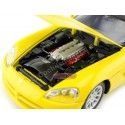 Cochesdemetal.es 2003 Dodge Viper SRT-10 Convertible Amarillo 1:18 Motor Max 73137