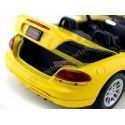 Cochesdemetal.es 2003 Dodge Viper SRT-10 Convertible Amarillo 1:18 Motor Max 73137