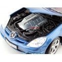Cochesdemetal.es 2004 Mercedes-Benz SLK 55 AMG Convertible Azul Oscuro 1:18 Motor Max 73162