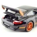 Cochesdemetal.ES 2006 Porsche 911 (997) GT3 RS NEGRO 1:18 Welly 18015