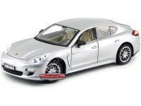 2013 Porsche Panamera 4S Turbo Gris 1:18 MZ Models 2017