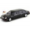 2001 Cadillac Deville Presidential Limousine Negro 1:24 Lucky Diecast 24018 Cochesdemetal 1 - Coches de Metal 