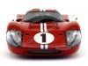 Cochesdemetal.es 1967 Ford GT40 Mark IV Nº1 Gurney/Foyt Ganador 24h LeMans Rojo 1:18 Shelby Collectibles 423