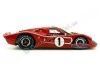 Cochesdemetal.es 1967 Ford GT40 Mark IV Nº1 Gurney/Foyt Ganador 24h LeMans Rojo 1:18 Shelby Collectibles 423