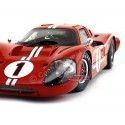 Cochesdemetal.es 1967 Ford GT40 Mark IV Nº1 Gurney/Foyt Ganador 24h LeMans Rojo 1:18 Shelby Collectibles 423