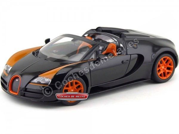 Bugatti Veyron Vitesse 1:64 Coche Modelo Diecast modelos coches Die Cast Metal 