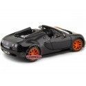 Cochesdemetal.es 2014 Bugatti Veyron 16.4 Grand Sport Vitesse Negro 1:18 Rastar 43900