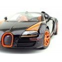 Cochesdemetal.es 2014 Bugatti Veyron 16.4 Grand Sport Vitesse Negro 1:18 Rastar 43900