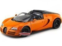 2014 Bugatti Veyron 16.4 Grand Sport Vitesse Naranja 1:18 Rastar 43900