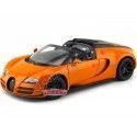 Cochesdemetal.es 2014 Bugatti Veyron 16.4 Grand Sport Speed ​​Naranja 1:18 Rastar 43900