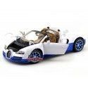 Cochesdemetal.es 2014 Bugatti Veyron 16.4 Grand Sport Vitesse Blanco-Azul 1:18 Rastar 43900
