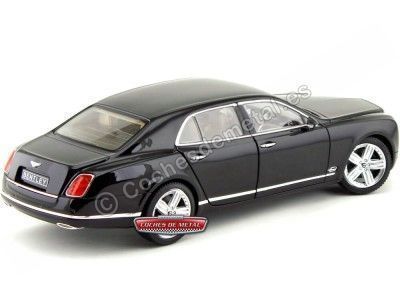 Cochesdemetal.es 2014 Bentley Mulsanne Negro Metalizado 1:18 Rastar 43800 2