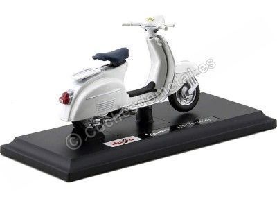 Cochesdemetal.es 1966 Vespa 125 GT Blanca 1:18 Maisto 39540-04 2