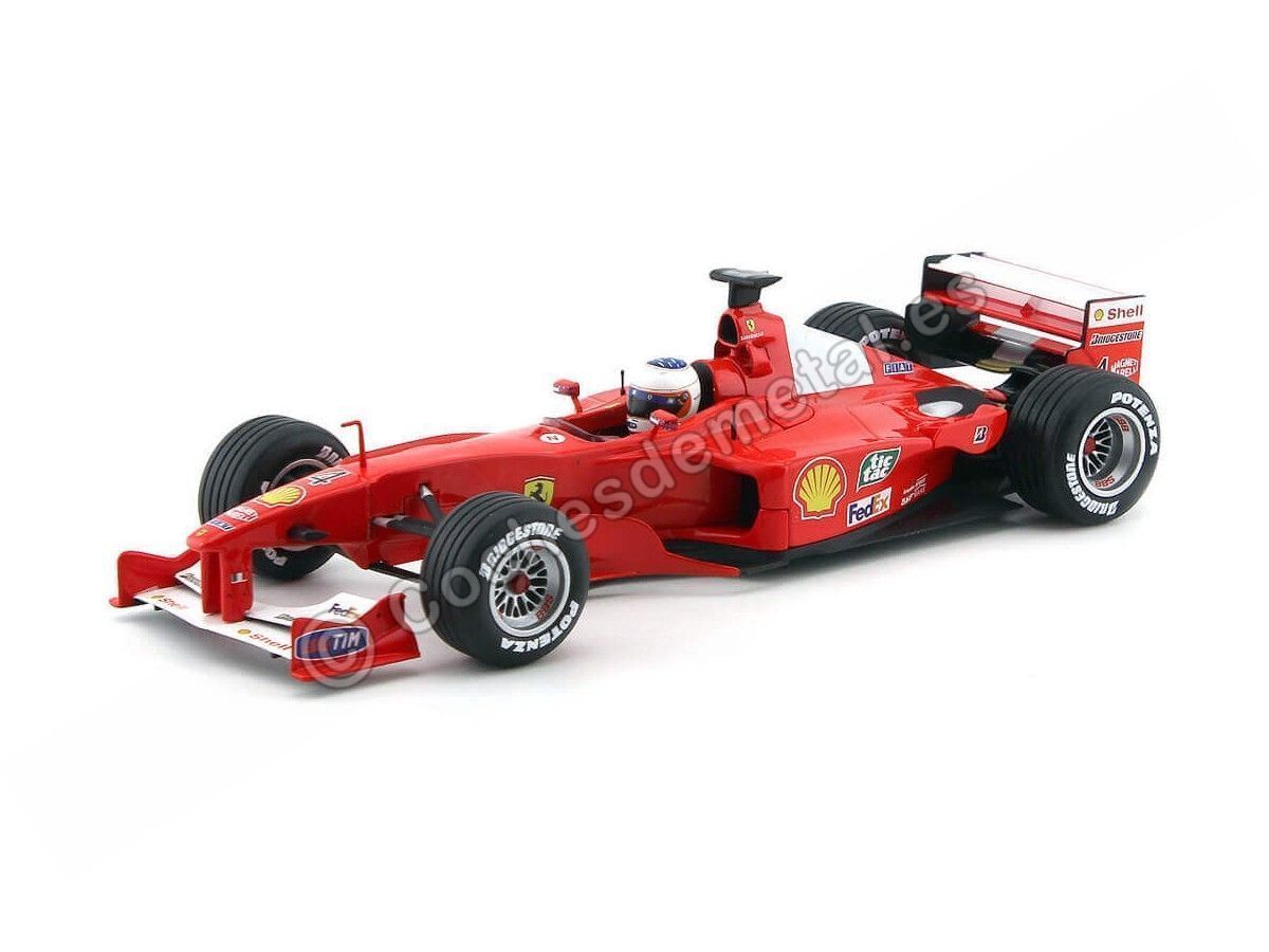 Ferrari F1 2000 #4 Rubens Barrichello 2000 1:18 Model 26738 HOT WHEELS