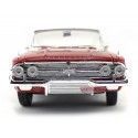 Cochesdemetal.es 1960 Chevrolet Impala conversível rojo 1:18 Motor máximo 73110