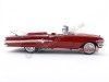 Cochesdemetal.es 1960 Chevrolet Impala conversível rojo 1:18 Motor máximo 73110