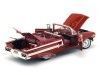 Cochesdemetal.es 1960 Chevrolet Impala conversível rojo 1:18 Motor máximo 73110