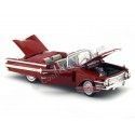 Cochesdemetal.es 1960 Chevrolet Impala conversível rojo 1:18 Motor máximo 73110