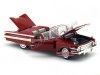 Cochesdemetal.es 1960 Chevrolet Impala conversível rojo 1:18 Motor máximo 73110