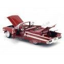 Cochesdemetal.es 1960 Chevrolet Impala conversível rojo 1:18 Motor máximo 73110