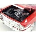 Cochesdemetal.es 1960 Chevrolet Impala conversível rojo 1:18 Motor máximo 73110