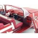 Cochesdemetal.es 1960 Chevrolet Impala conversível rojo 1:18 Motor máximo 73110