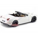 Cochesdemetal.es 2014 Ferrari California T Open Top Blanco 1:18 Bburago Signature Series 16904