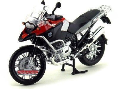 Cochesdemetal.es 2006 BMW R1200 GS Roja/Gris 1:12 Maisto 31157 BM01