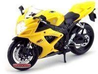 2007 Suzuki GSX-R 600 Amarilla 1:12 Maisto 31152 SU04