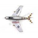 Cochesdemetal.ES 1956 F-86F SABER US Air Force 366th FBW 391st FBS 1:48 Franklin Mint B11E192