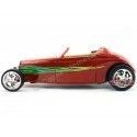 1933 Ford Convertible HOT ROD Rojo 1:18 Lucky Diecast 92838 Cochesdemetal 7 - Coches de Metal 
