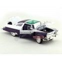 Cochesdemetal.es 1955 Ford Fairlane Crown Victoria Púrpura-Blanco 1:18 Lucky Diecast 92138