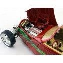 1933 Ford Convertible HOT ROD Rojo 1:18 Lucky Diecast 92838 Cochesdemetal 11 - Coches de Metal 