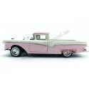 Cochesdemetal.es 1957 Ford Ranchero Rosa/Beige 1:18 Lucky Diecast 92208