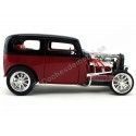 Cochesdemetal.es 1931 Ford Model A Custom Rojo-Negro 1:18 Lucky Diecast 92849