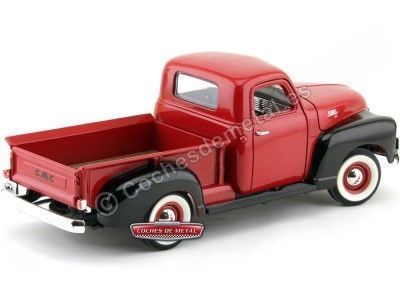 Cochesdemetal.es 1950 GMC 150 Pick-Up Rojo 1:18 Lucky Diecast 92648 2