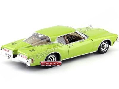 Cochesdemetal.es 1971 Buick Riviera GS Coupé Green 1:18 Lucky Diecast 92558 2