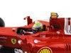 2010 Ferrari F10 Felipe Massa "Baharain GP Edition" 1:18 Hot Wheels T6288 Cochesdemetal 11 - Coches de Metal 