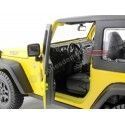 Cochesdemetal.es 2014 Jeep Wrangler 3.6L Amarillo-Negro 1:18 Maisto 31676